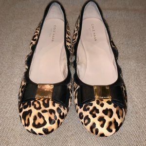 Cole Haan Leopard Flats